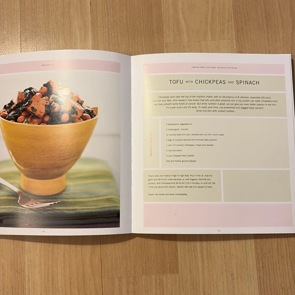 Wok Every Day Cookbook by Barbara Gruñes & V.van Vynckt. Excellent- hardly used!